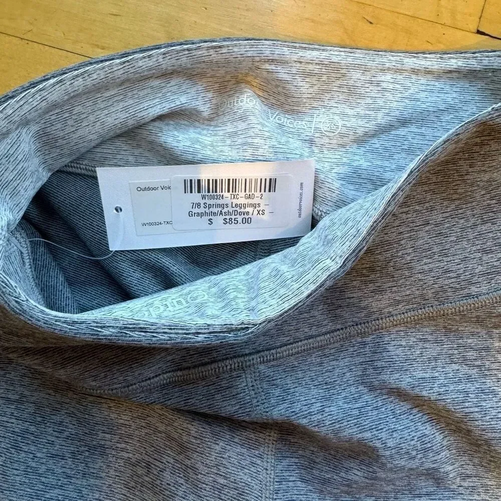 $78 Outdoor Voices Springs 7/8 legging NWT size XS m2